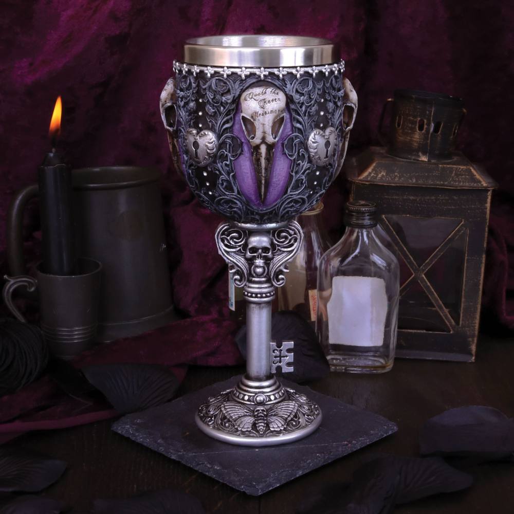 Nemesis Now - Edgar's Raven Gobelet - Multicolore